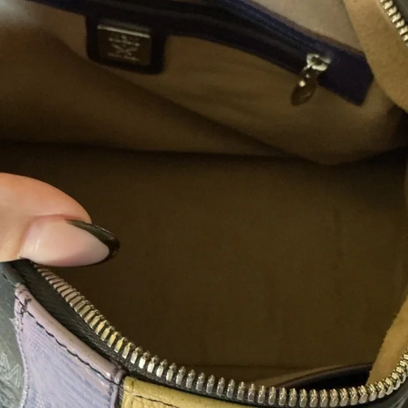 MCM Princess Visetos Coated Canvas Satchel with COA PRISTINE - Picture 14 of 15